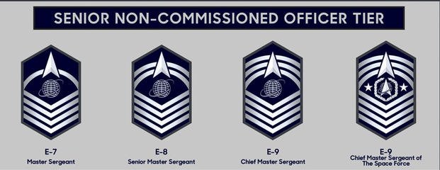 U.S. Space Force senior NCO ranks
